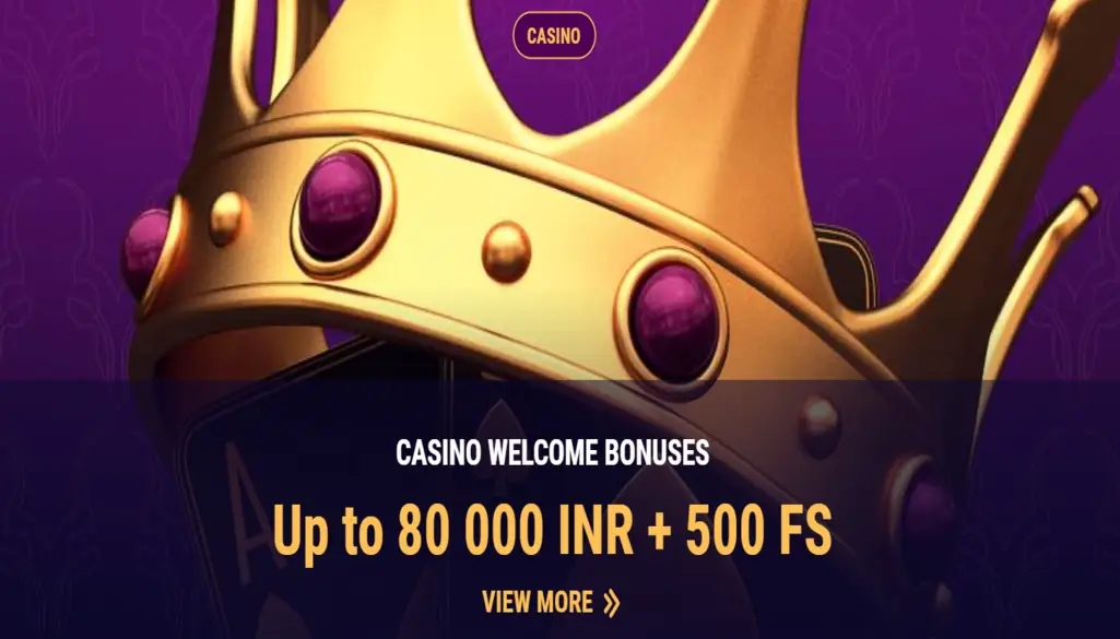 Casino Welcome Bonus 